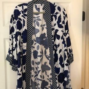 CAbi Botanical Kimono Size S/XS